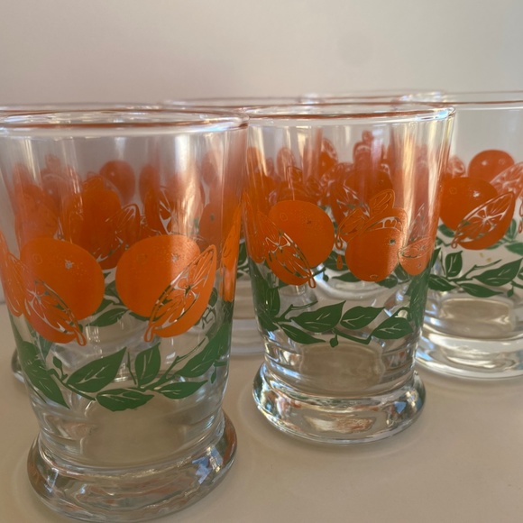 Vintage Libbey Orange Juice Glasses (Set of 2) - Picture 2 of 6